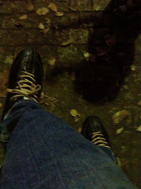 my foot