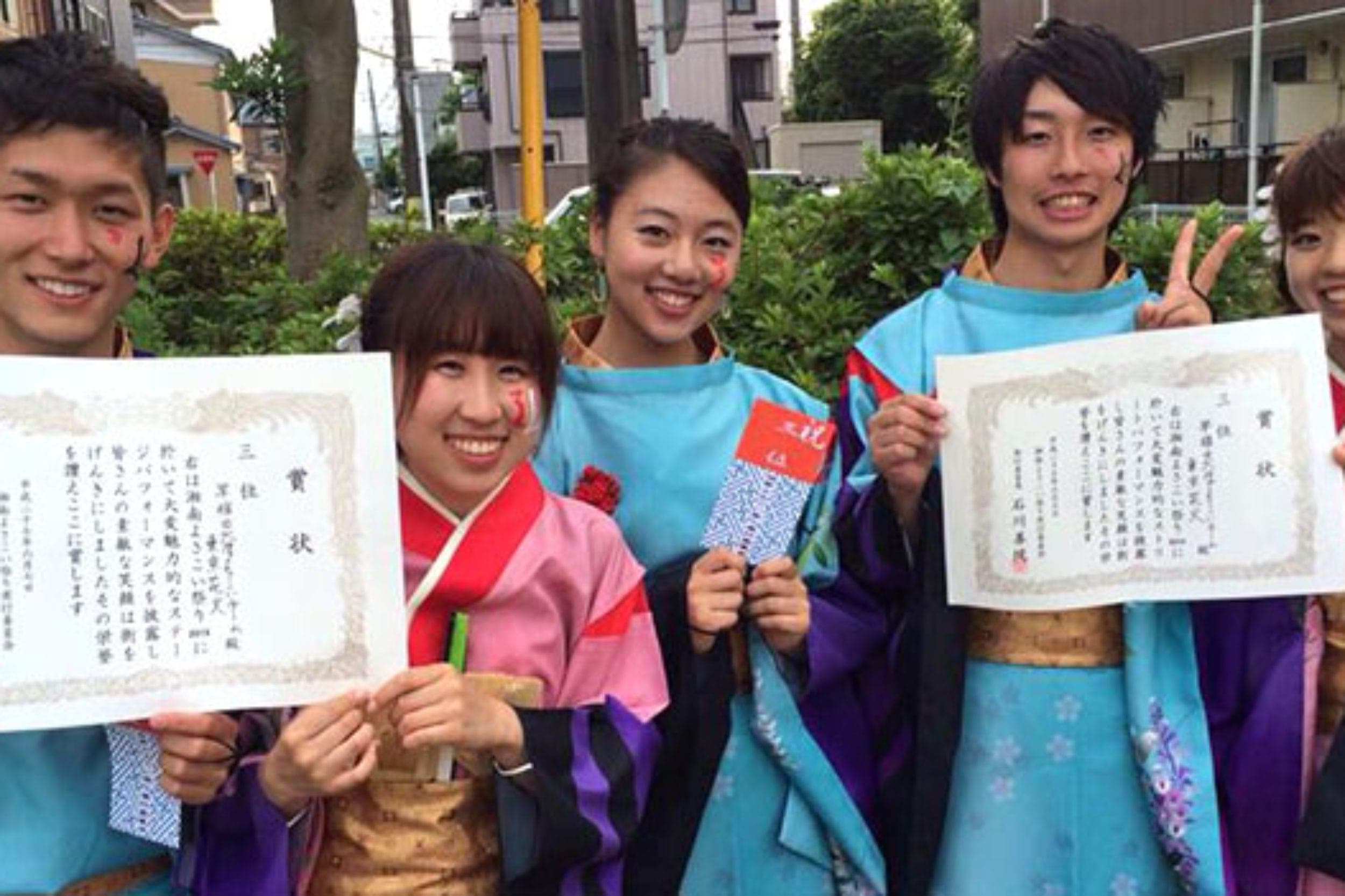 よさこい 東京花火 湘南よさこい祭りダブル受賞