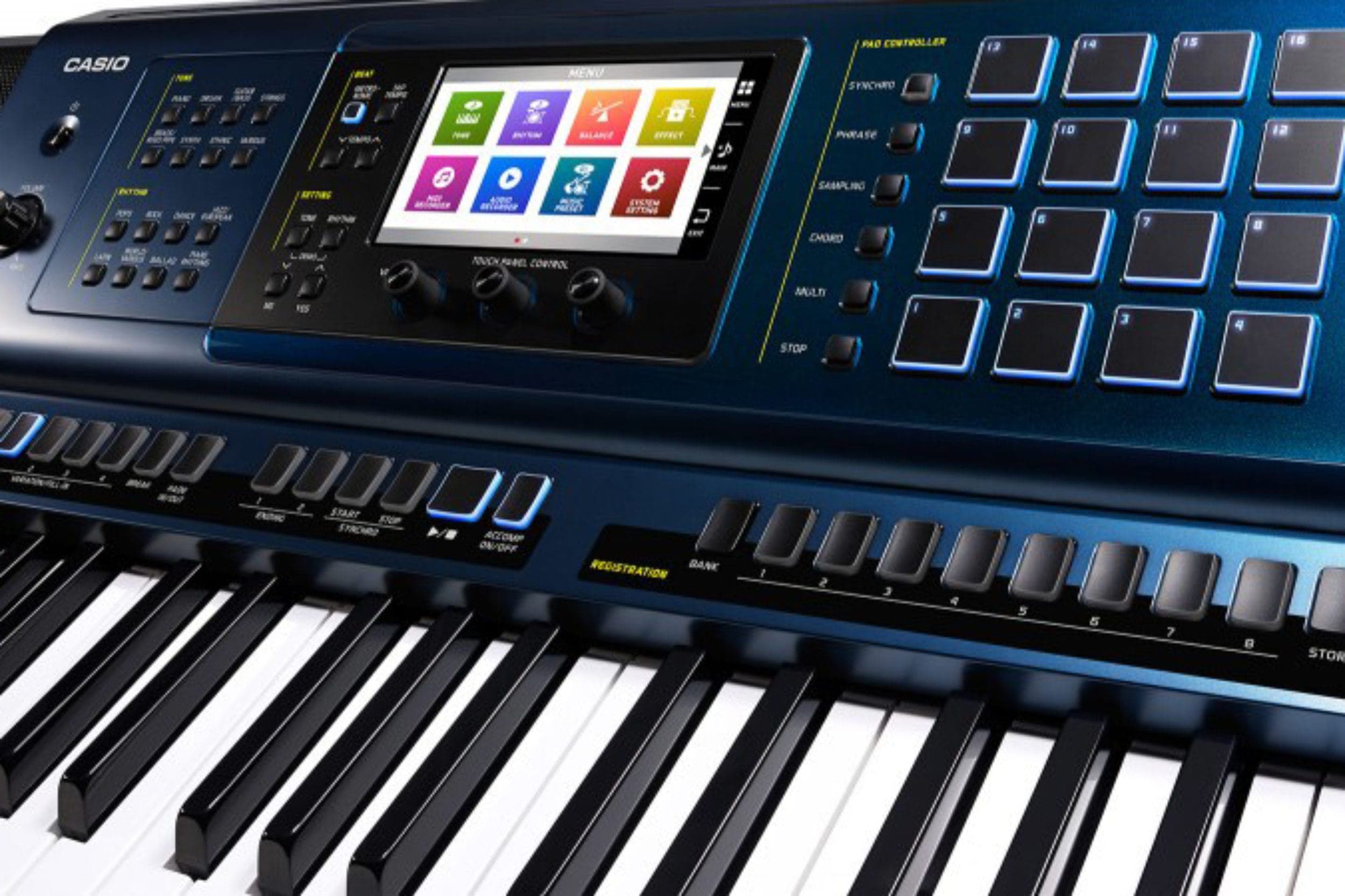 Casio electronic keyboards, MZ-X500 and MZ-X300