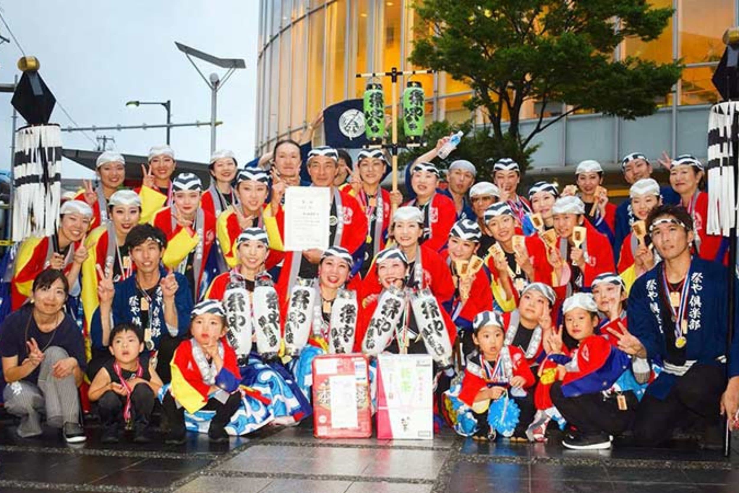 2019どんGALA!祭り 祭や倶楽部 準大賞優秀賞『艶』受賞
