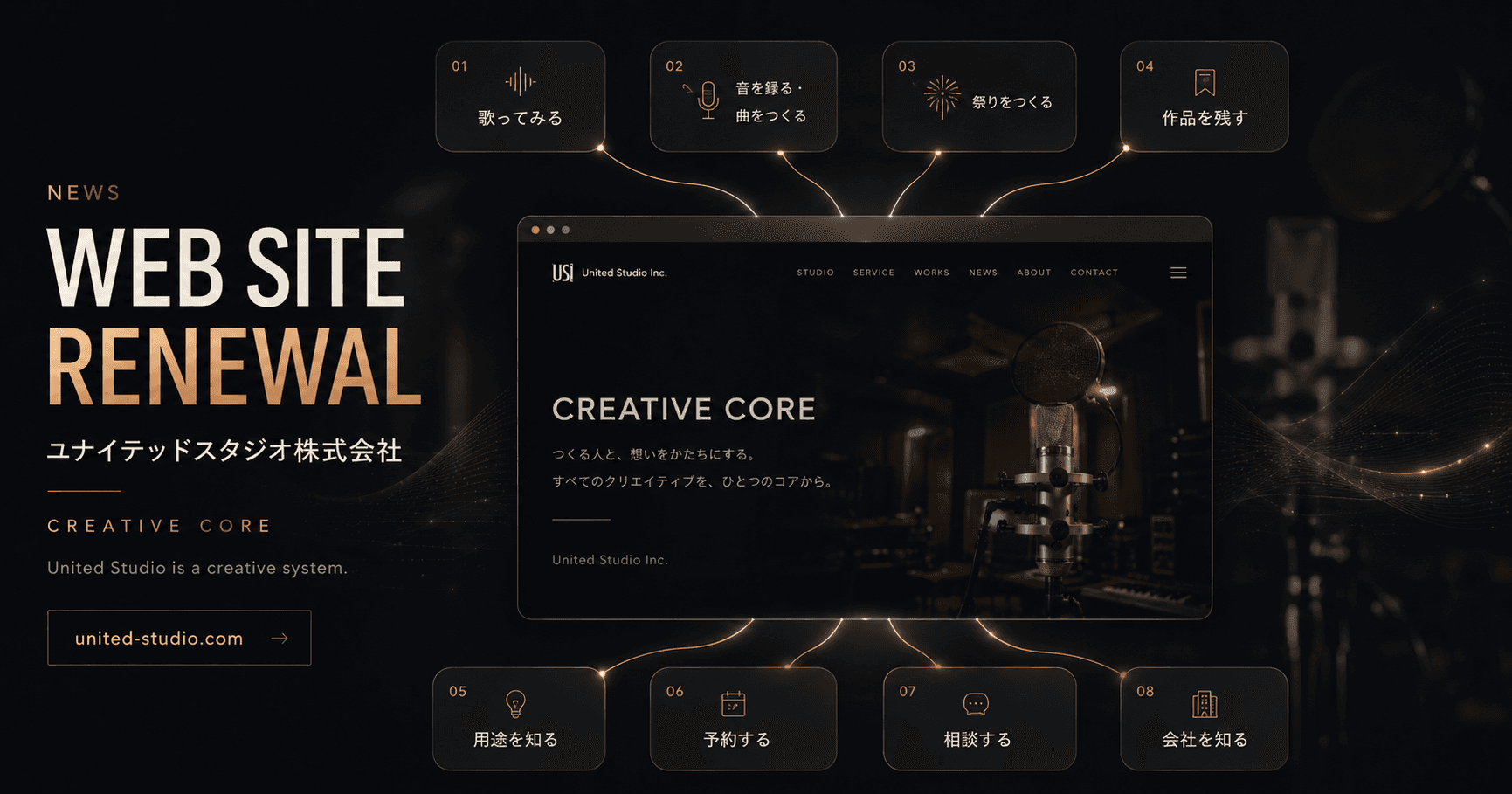 弊社ウェブサイトを全面リニューアルしました